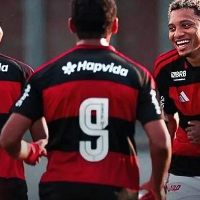 Flamengo vence o Athletico e entra no G8 do Brasileirão Sub-20