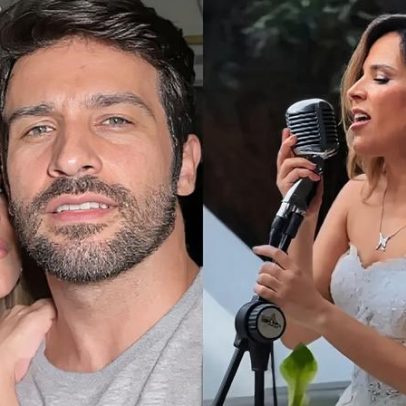 Namorado de Wanessa Camargo comenta look de noiva da cantora