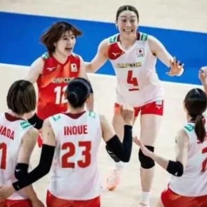 Japão vence a sexta, Brasil permanece na liderança da VNL