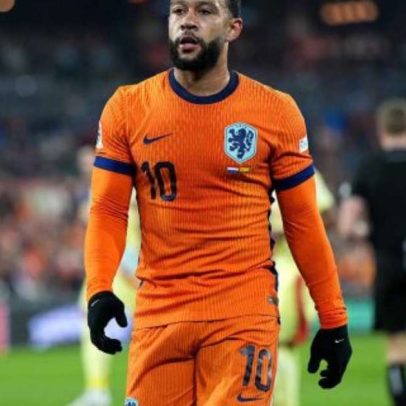 Memphis Depay usa o 10; Holanda divulga numeração completa para a Copa