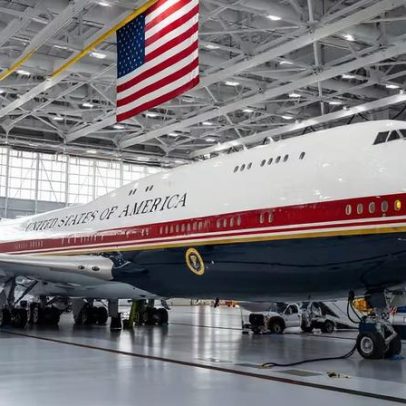 EUA apresentam novo Air Force One, presente do Catar a Trump