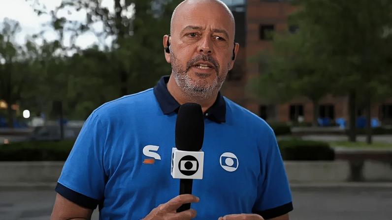 Depois de passar mal, Escobar foi encaminhado a um hospital para avaliação médica e, horas mais tarde, usou as redes sociais para informar que estava bem e sem sintomas – Reprodução/TV Globo