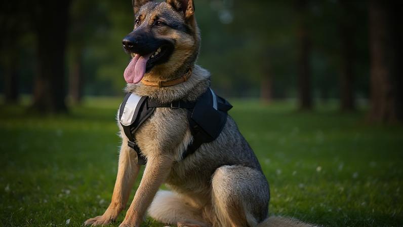 Os cães policiais auxiliam diretamente em investigações e reúnem características específicas