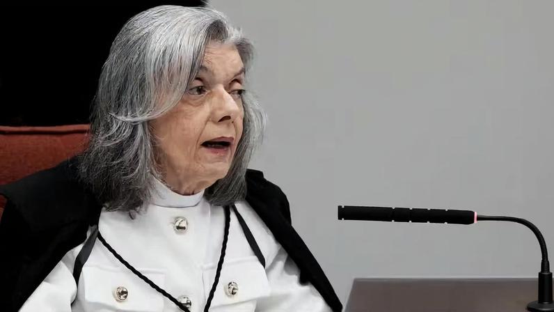 Ministra do STF Cármen Lúcia — Foto: Eraldo Peres/AP
