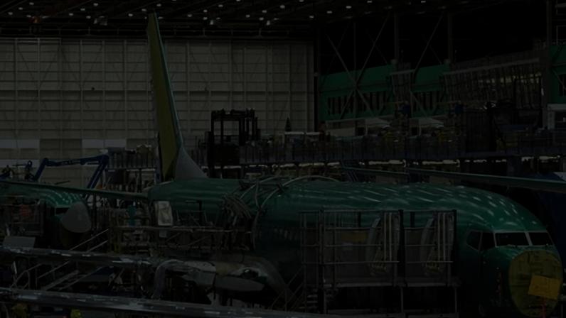 A still from Freefall: A Reckoning for Boeing, which will stream on Netflix from August.