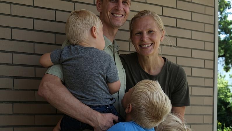 Peter Stafford e sua família servem como missionários médicos na República Democrática do Congo. (Foto: Serge)