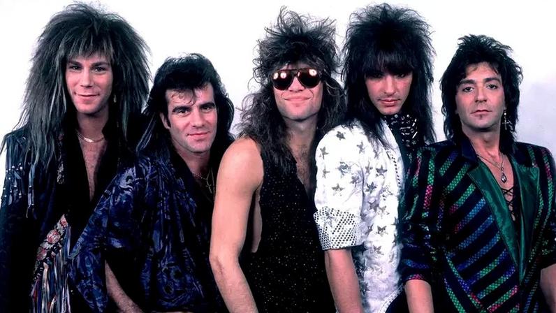 Bon Jovi em 1987 (E