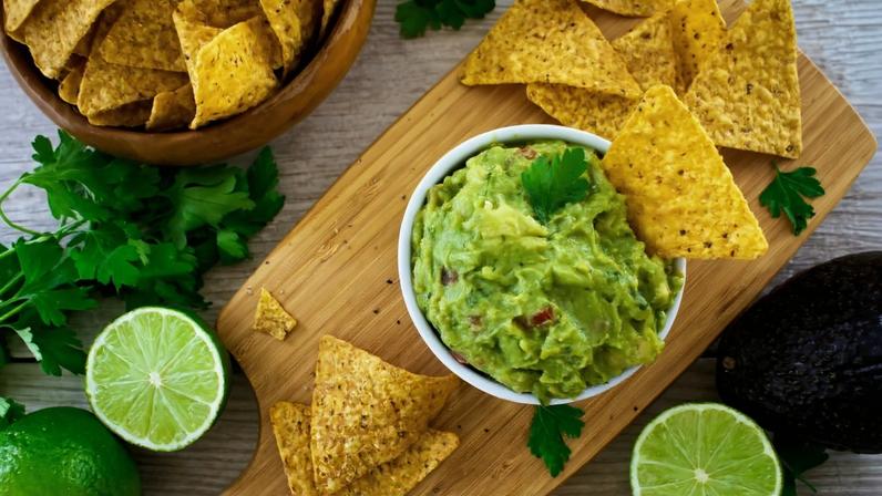 foto colorida receita de guacamole