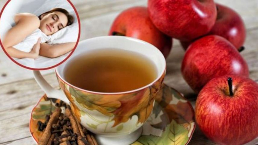 Chá de maçã com canela ajuda a dormir.