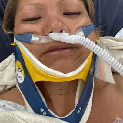 Mulher engolida por onda na Califórnia sobrevive e afirma ter rezado