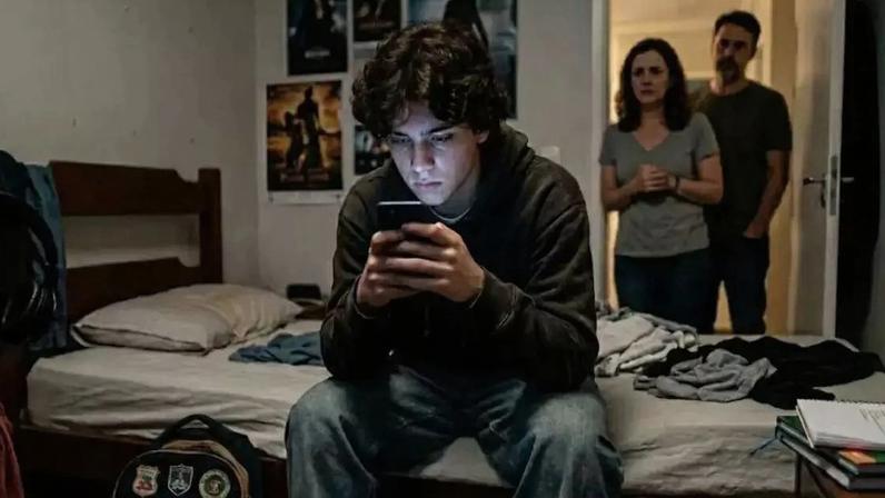 Segundo estudo, pessoas que utilizam o celular nos primeiros 15 minutos após acordar apresentam níveis mais elevados de ansiedade e dificuldade de concentração (Imagem: SaúdeLab)