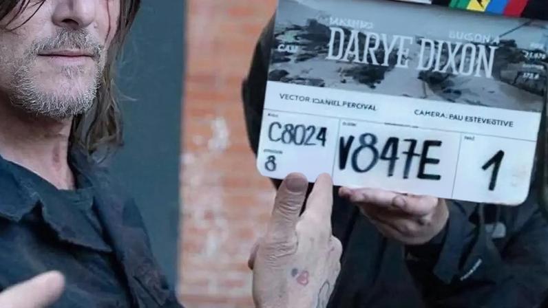 Norman Reedus nos bastidores de 'The Walking Dead: Daryl Dixon'