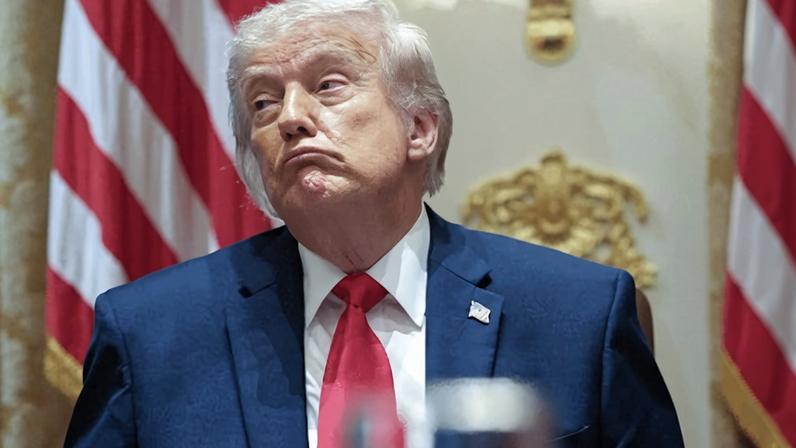 27.mai.26 - Donald Trump durante reunião de Gabinete na Casa Branca