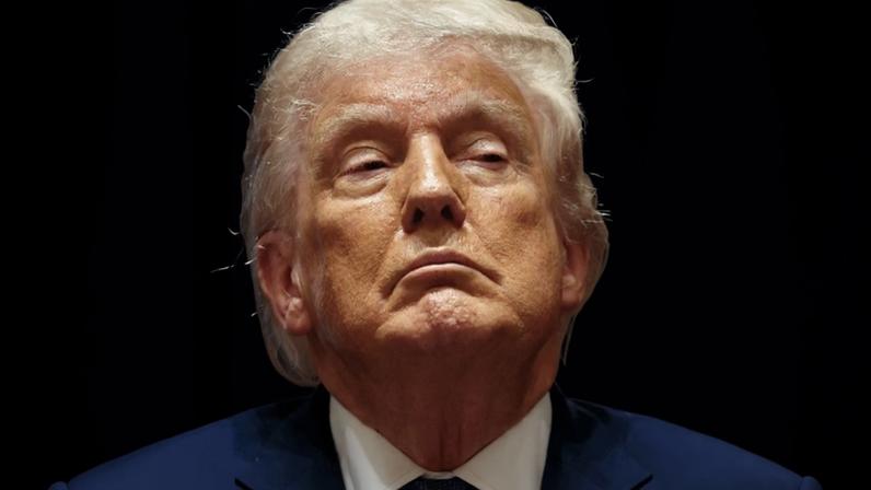 27.mai.26 - Donald Trump durante reunião de Gabinete na Casa Branca, em Washington, DC., EUA