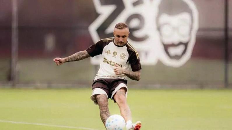 Cebolinha tem contrato no fim e não completou 13 jogos pelo Fla no Brasileirão –