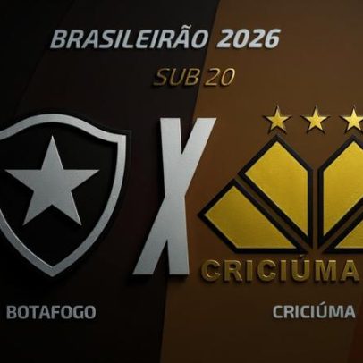 Botafogo x Criciúma Sub-20 horários, escalação e arbitragem