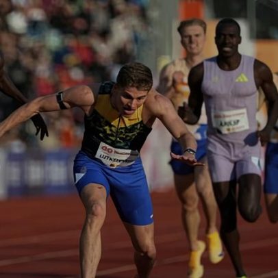 Adolescente americano Lutkenhaus surpreende campeão olímpico; Gout aprende