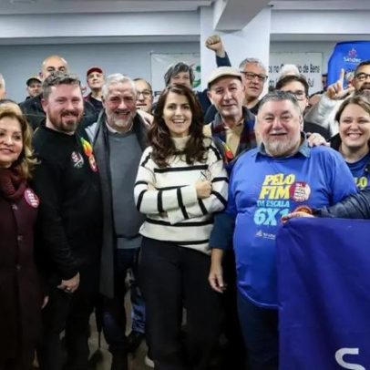 Pimenta e Manuela defendem frente sindical unificada para apoiar Lula