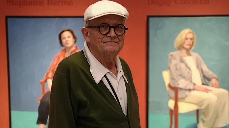 Mundo da arte presta homenagem a David Hockney, criativo e único