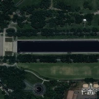 Piscina refletora de DC: fotos de antes e depois mostram reforma de Trump