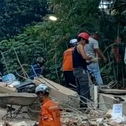 Pastor chora por vítimas de terremoto na Venezuela