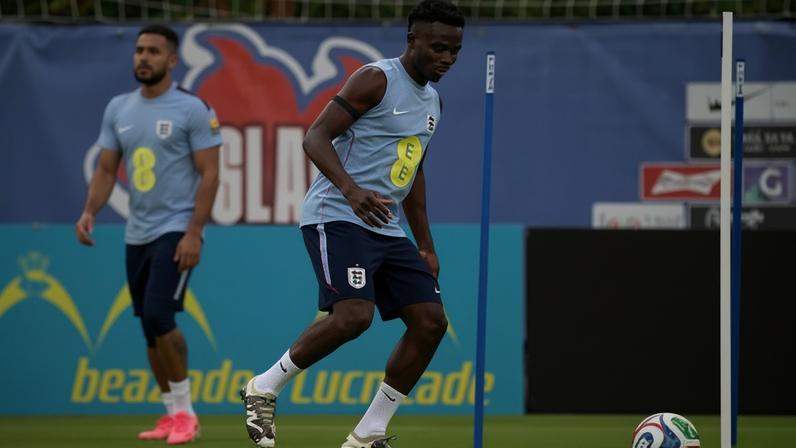 Thomas Tuchel says it is ‘very unlikely that Bukayo Saka starts and finishes all the matches’. Photograph: Chris Arjoon/Shutterstock