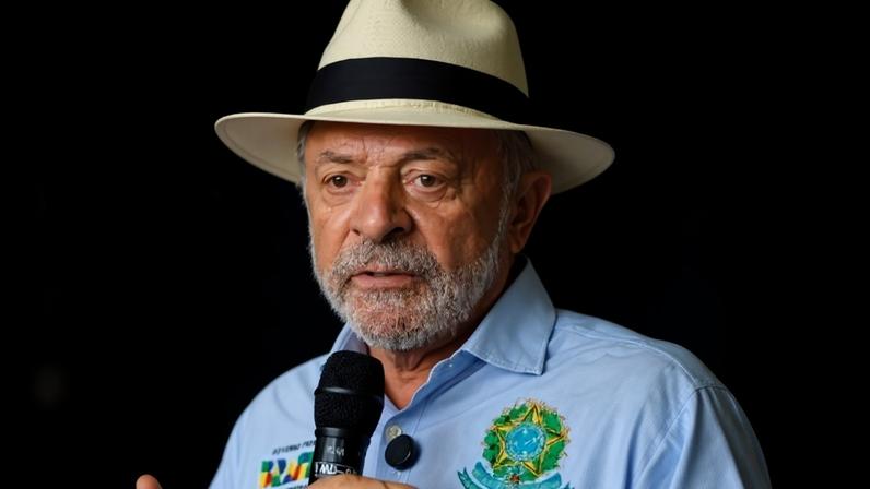 29.mai.2026 - Presidente da República, Luiz Inácio Lula da Silva, durante anúncio