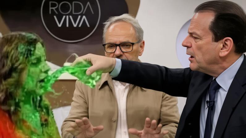 Programa Roda Viva foi alvo de fake news com imagens feitas por Inteligência Artificial