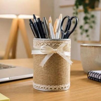 Reaproveitamento de latas vazias se torna tendência na decoração
