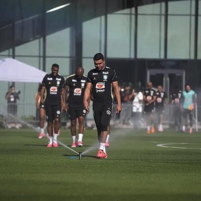 Brasil treina no Egito para o último amistoso antes da Copa
