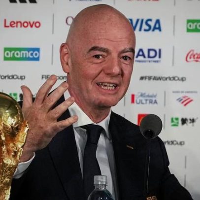 Infantino lamenta negativa de visto a árbitro escalado para a Copa pelos EUA