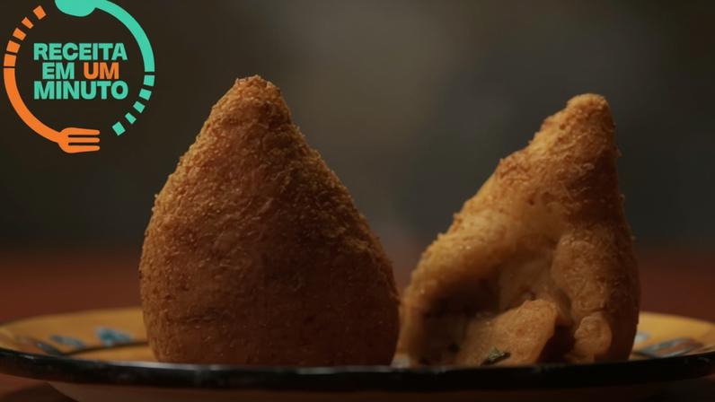 coxinha de bobó de camarão