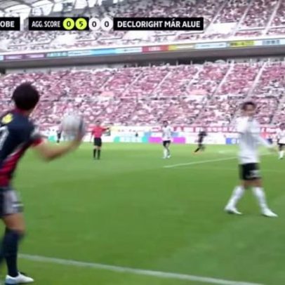 Kashima Antlers vencem Vissel Kobe por 1 a 0 com gol de Harukihayashi