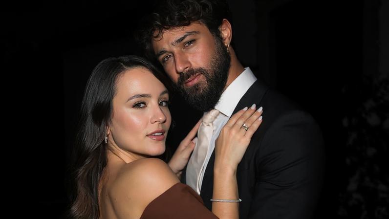 Larissa Manoela e André Luiz Frambach