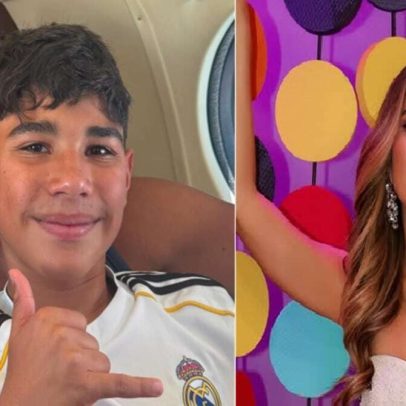 Ex de Wanessa Camargo mostra foto do caçula ao completar 12 anos