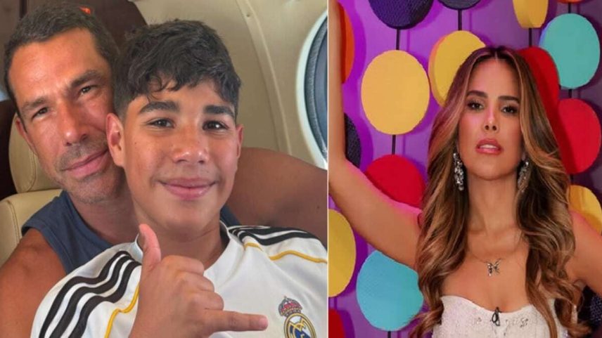 Ex de Wanessa Camargo mostra foto do caçula ao completar 12 anos