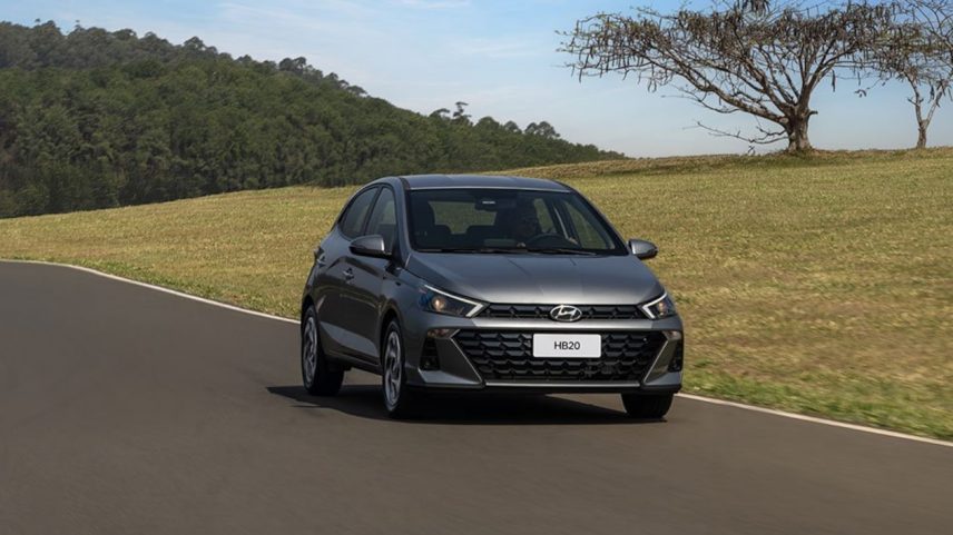 Hyundai HB20. Foto: Divulgação
