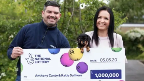 Anthony Canty won the Euromillions lottery jackpot days after saving the life of a police officer