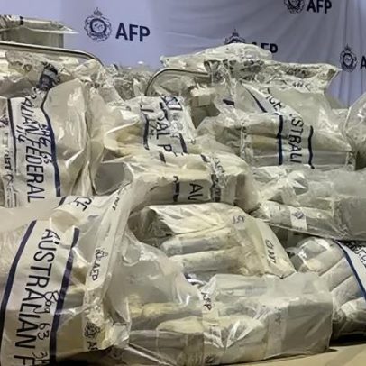 Maior apreensão de cocaína na Austrália após raid em bunker