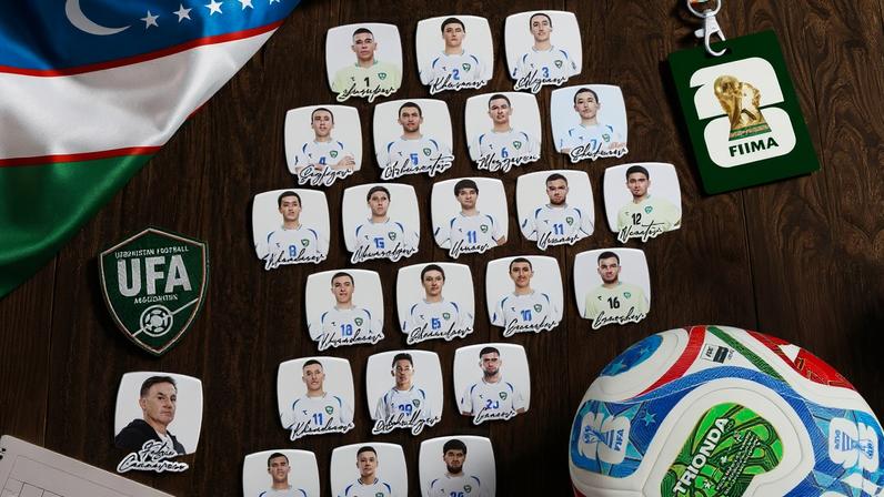 Convocados do Uzbequistão para a Copa do Mundo de 2026