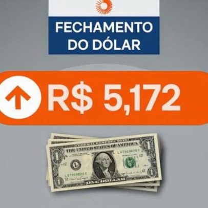 Dólar cai para R$ 5,17; Ibovespa também cai