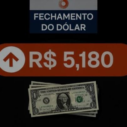 Dólar fecha em alta a R$ 5,18 e Ibovespa recua