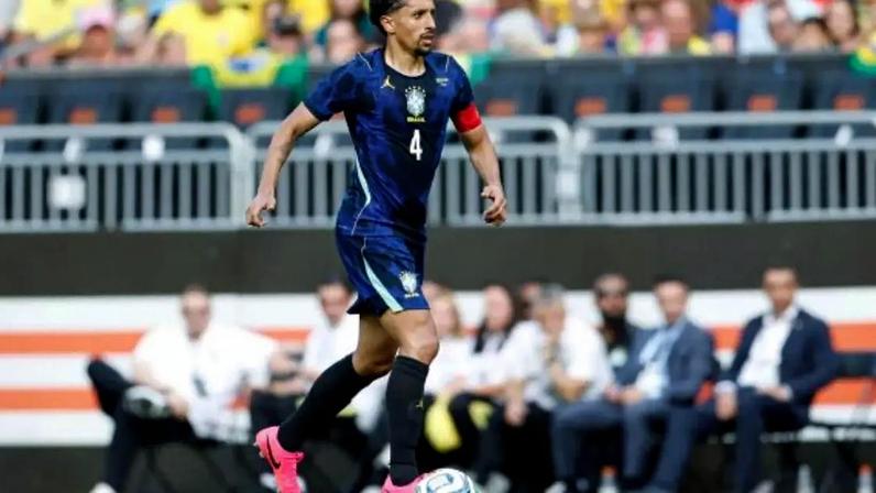 Marquinhos chega a 105 jogos com a Seleção Brasileira –