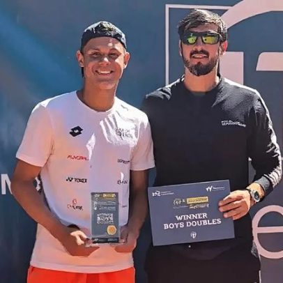 Livas Damazio conquista título de duplas em Bamberg, Alemanha