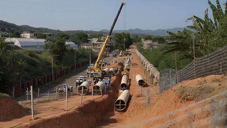 Obras da Copasa na Região Metropolitana de Belo Horizonte, Minas Gerais