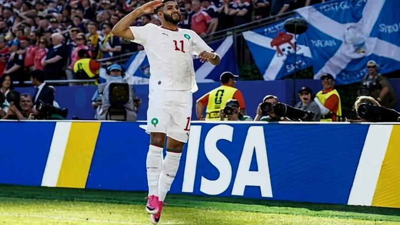 Saibari abre placar aos 70 segundos e Marrocos derrota Escócia no Mundial