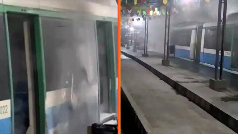 A ocorrência foi registrada por volta das 21h20 da quarta (24).