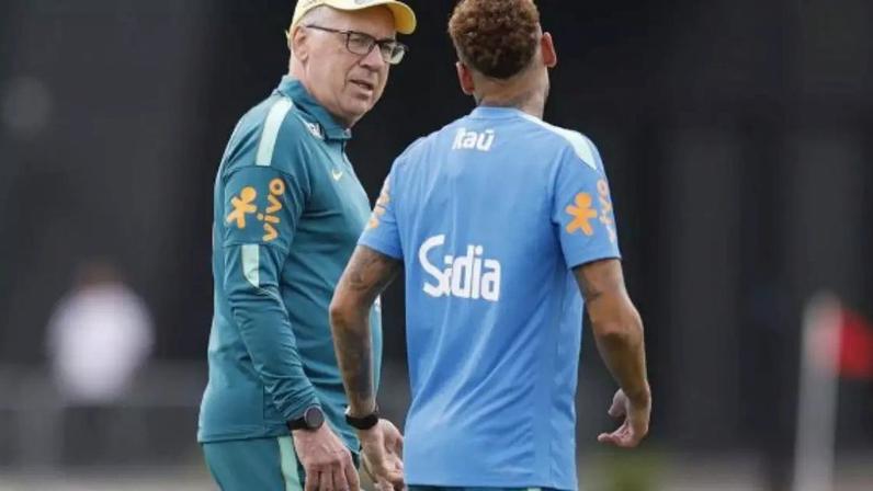 Endrick foi testado ao lado de Matheus Cunha –