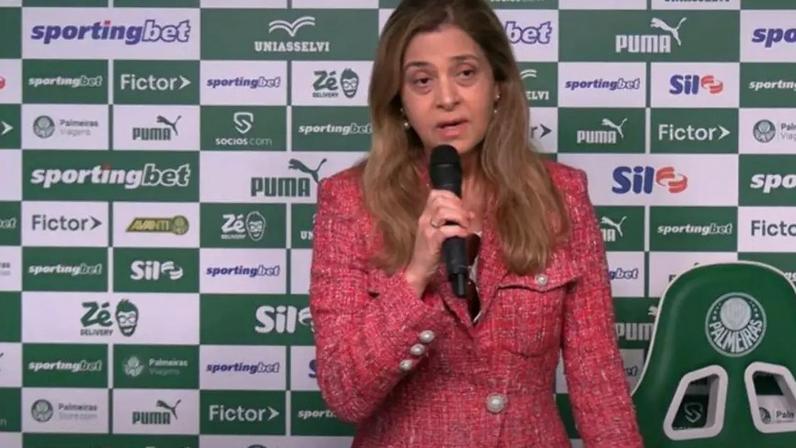 Leila Pereira e o Palmeiras saíram da Libra após desentendimento com representantes do Flamengo.