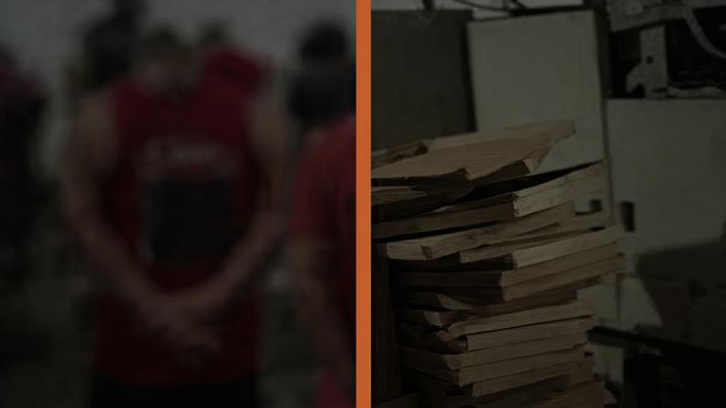 Fábrica clandestina de cigarros foi desmantelada nesta quinta (4) por forças integradas.
